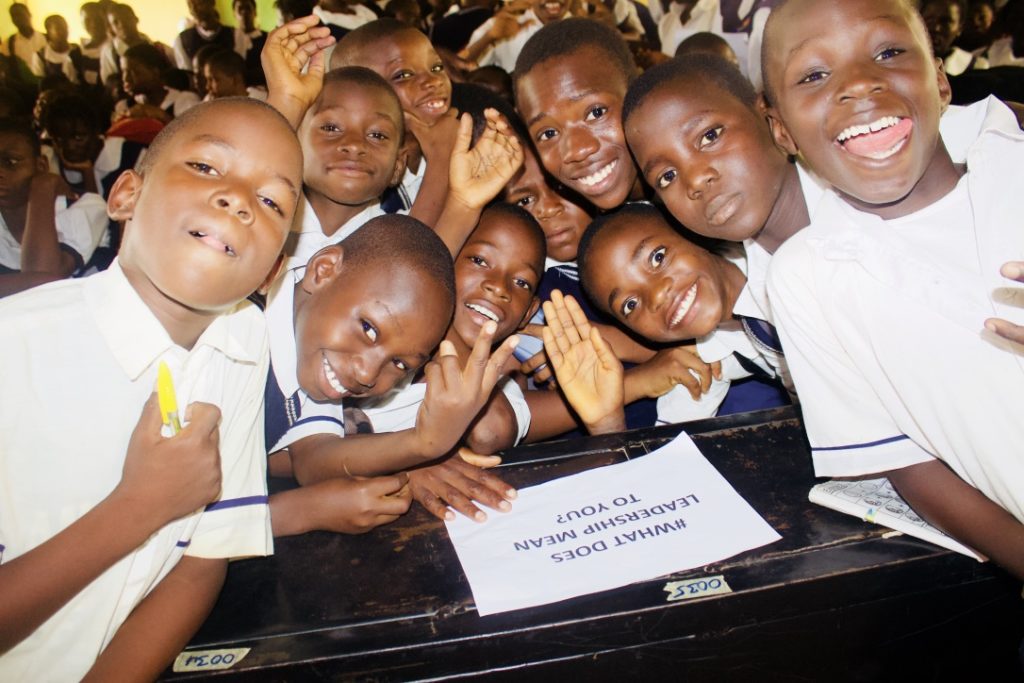 During an Education Outreach to end out of school in nigeria